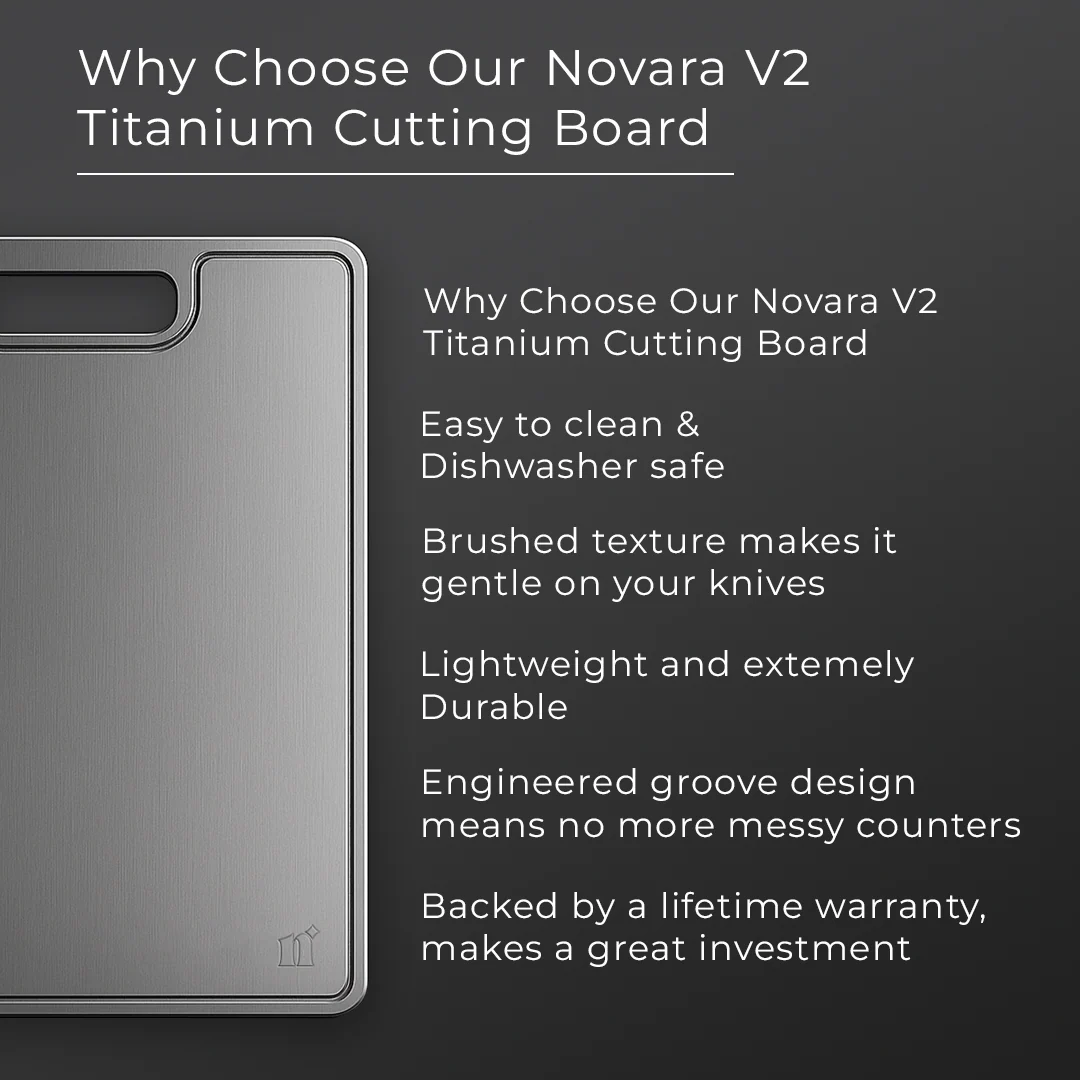 100% Pure Titanium Cutting Board V2 - Image 6