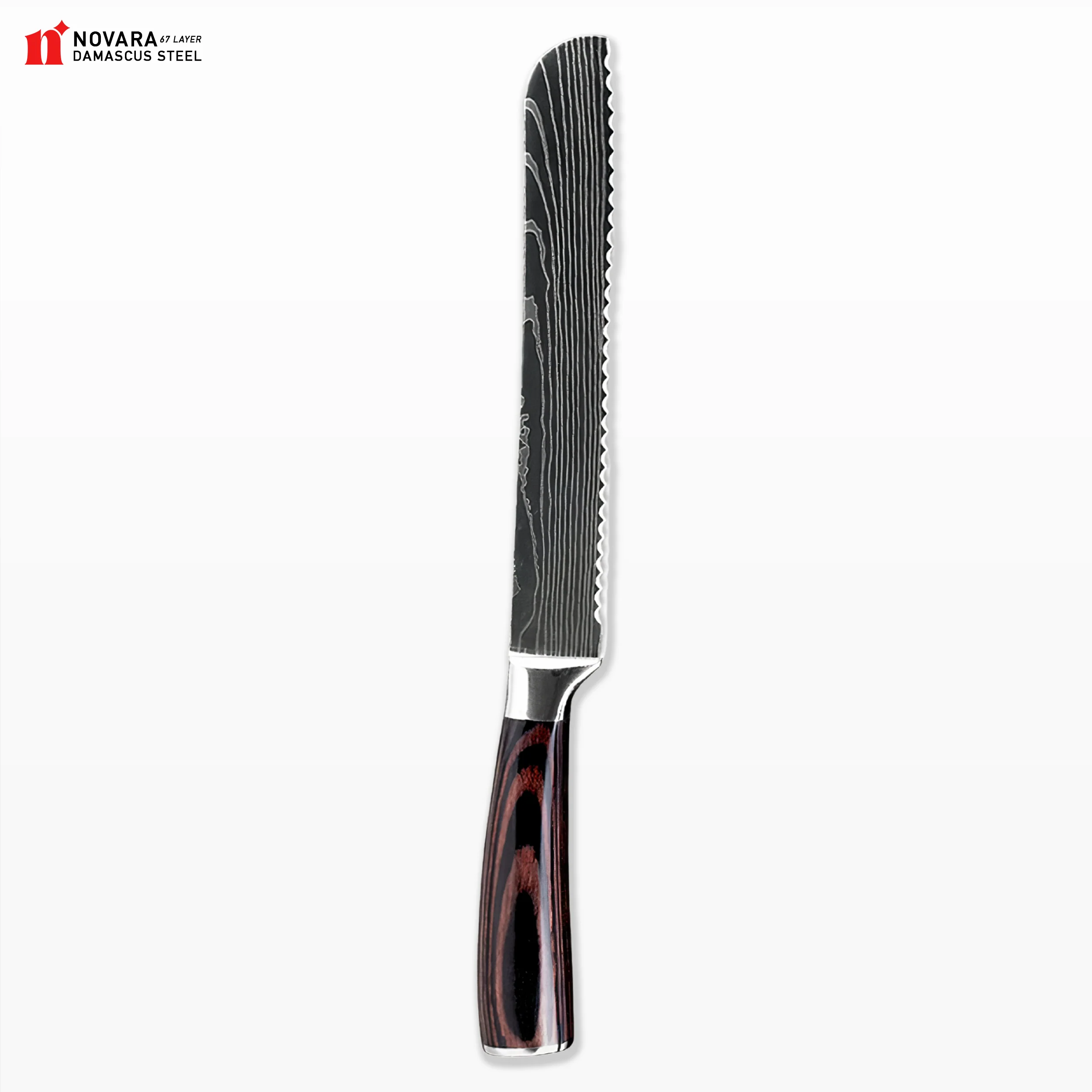 Novara Bonsai (盆栽の木) - Damascus Steel Knives - Image 4