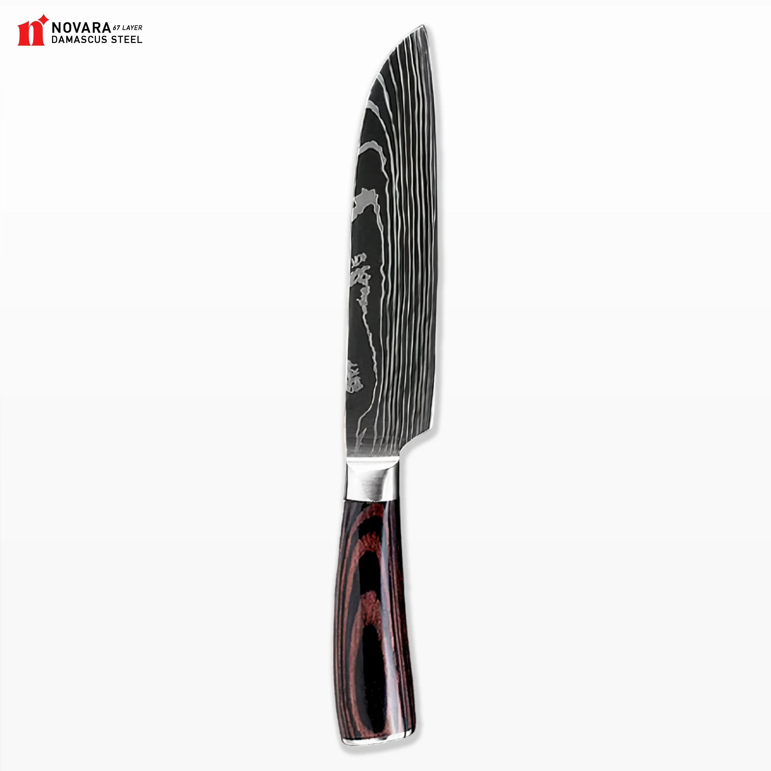 Novara Bonsai (盆栽の木) - Damascus Steel Knives - Image 9